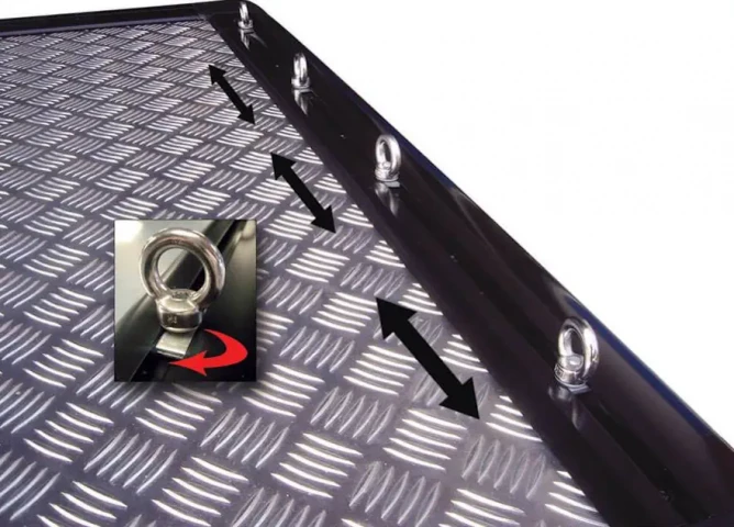 Buy Aluminum silver cover for Toyota Hilux DC 15+ from Road Ranger EVO450