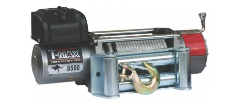 Buy Electric winch T-Max EW-8500 - 12 volt / 3856 kg - 8500 lb IMPROVED OFF ROAD