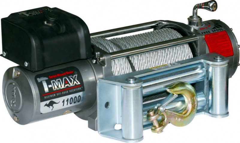 Buy Car winch T-Max EW-11000 - 24 volt / 4985 kg - 11000 lb IMPROVED OFF ROAD