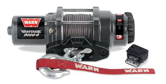 Buy ATV winch WARN Vantage 3000-s - 12 volt - 1361 kg
