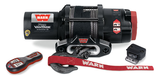 Buy ATV winch WARN ProVantage 3500-s - 12 volts - 1588kg
