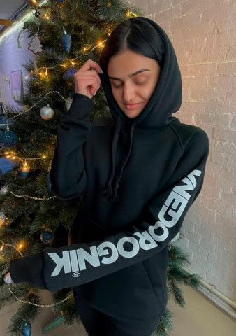 Buy Vnedorognik Woman Hoodie Black
