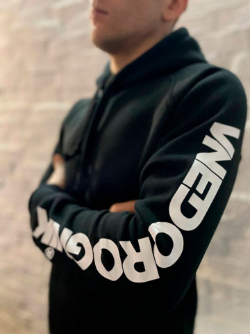 Buy Vnedorognik Man Hoodie Black