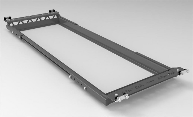 Buy Alu-Cab Pull-out Shelf for Two Boxes 1420x492x97 mm