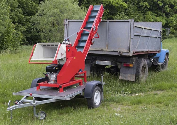 Buy ARPAL branch shredder with conveyor AM-120BD-K
