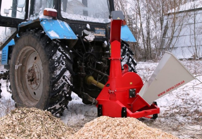 Buy PTO wood shredder for ARPAL tractor MK-120TR