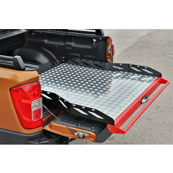Buy Retractable pallet in the back of a pickup truck from Getlander