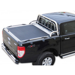 Buy Roller lid shutter Ford Ranger 2012+ (T6, T7, T8) (double cab) silver