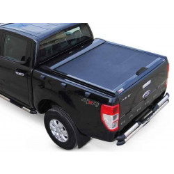 Buy Roller lid shutter Ford Ranger 2012+ (T6, T7, T8) (double cab) black matt