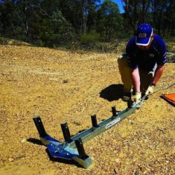 Buy Black portable ground anchor ARB Terra Firma