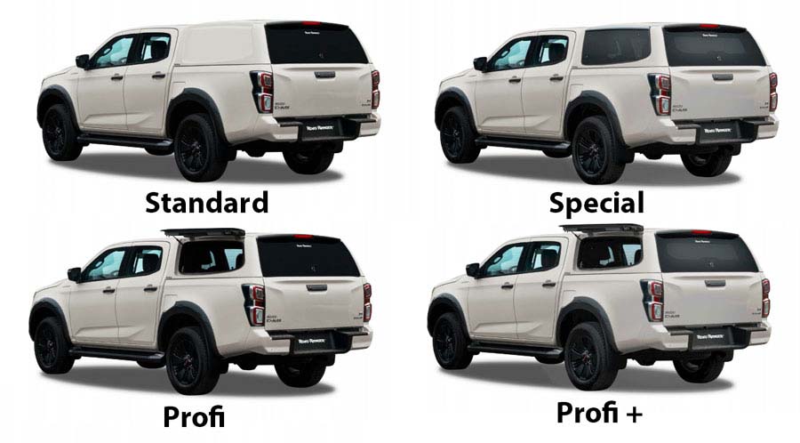 Hardtop packages for Isuzu pickups from road ranger buy in poland online