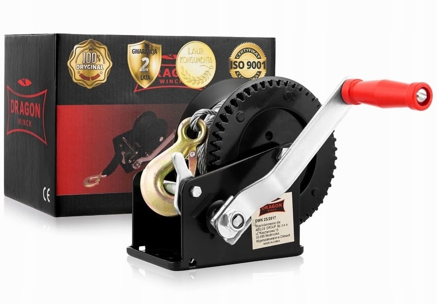 Hand winch drum-type Dragon Winch buy with a delivery price