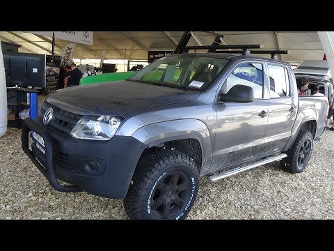 Tuning VW AMAROK with kung and awning from ALU-CAB